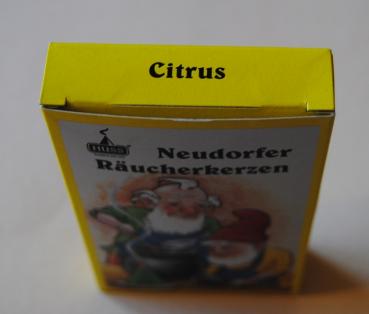 Räucherkegel aus dem Erzgebirge Duftrichtung Citrus